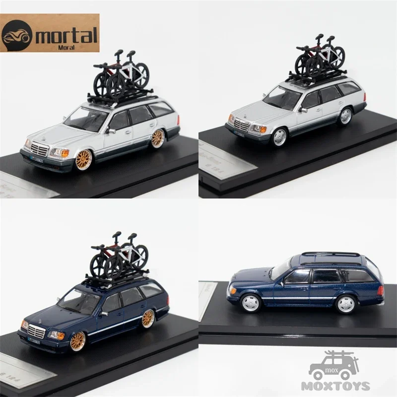 

Mortal 1:64 S124 with silver / gold wheels limited599 Diecast Model Car