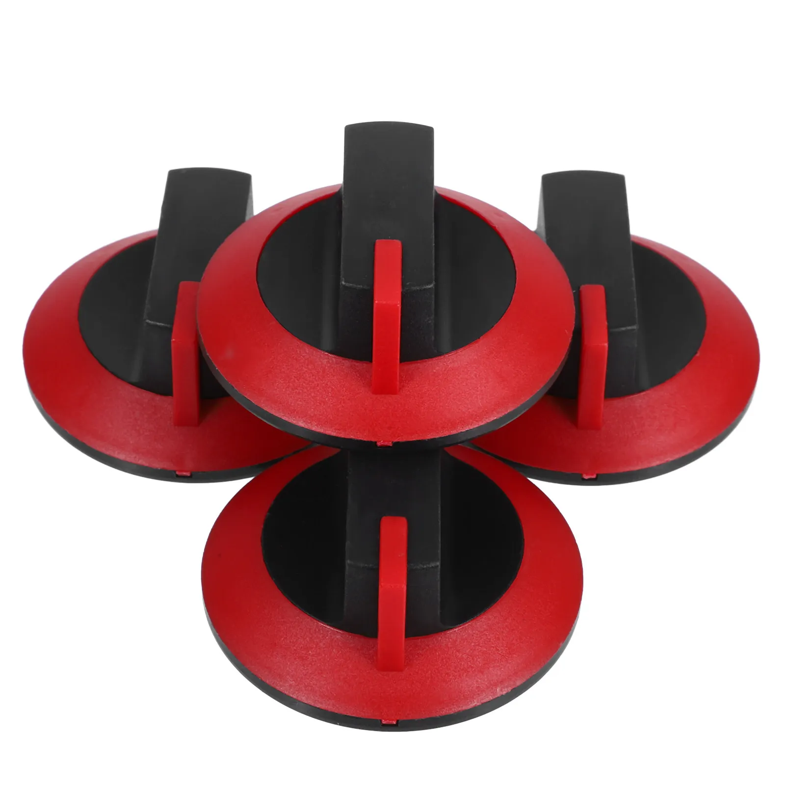 4Pcs Stove Knob Replacement Universal Gas Stove Knobs Plastic Control Knobs for Range Cooker Simple Style Safe Smooth Surface