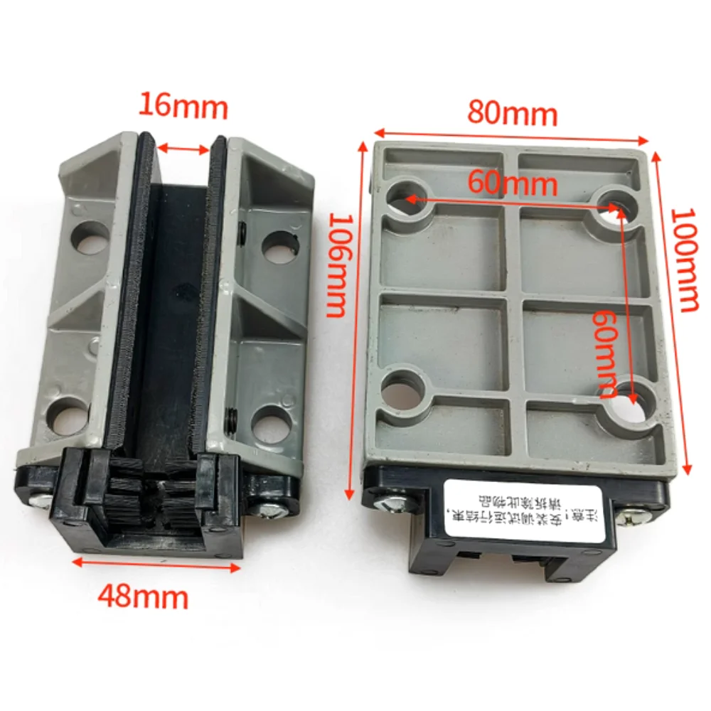 Villa Elevator Guide Shoe Sliding Guide Oil Free Auxiliary Rail Self-Lubricating OX-310HY 10 16 MM 1 Piece