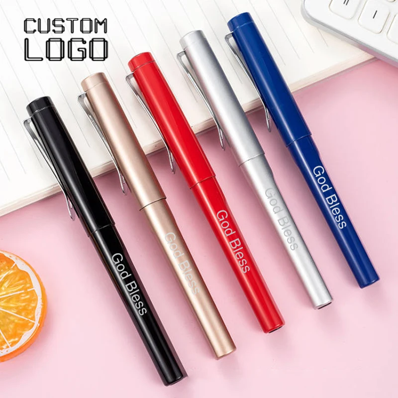 

Classic Business Fashion Metal Signature Pen Enterprise Advertising Office Personalized Logo Ball Point Pen School Stationery