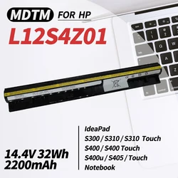 L12S4Z01 L12S4L01 Laptop Battery for Lenovo IdeaPad S300 S310 S310 Touch S400 S400 Touch S400u S405 Touch Notebook