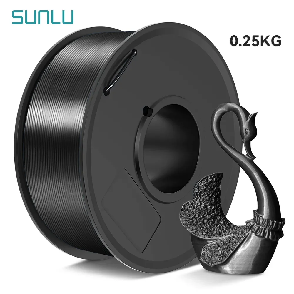 SUNLU PLA PLUS 0.25KG Filament 1.75mm 3D Printer Filament 3D Printing Plastic Material No Bubble 0.25KG 0.55LBS For 3D Printers