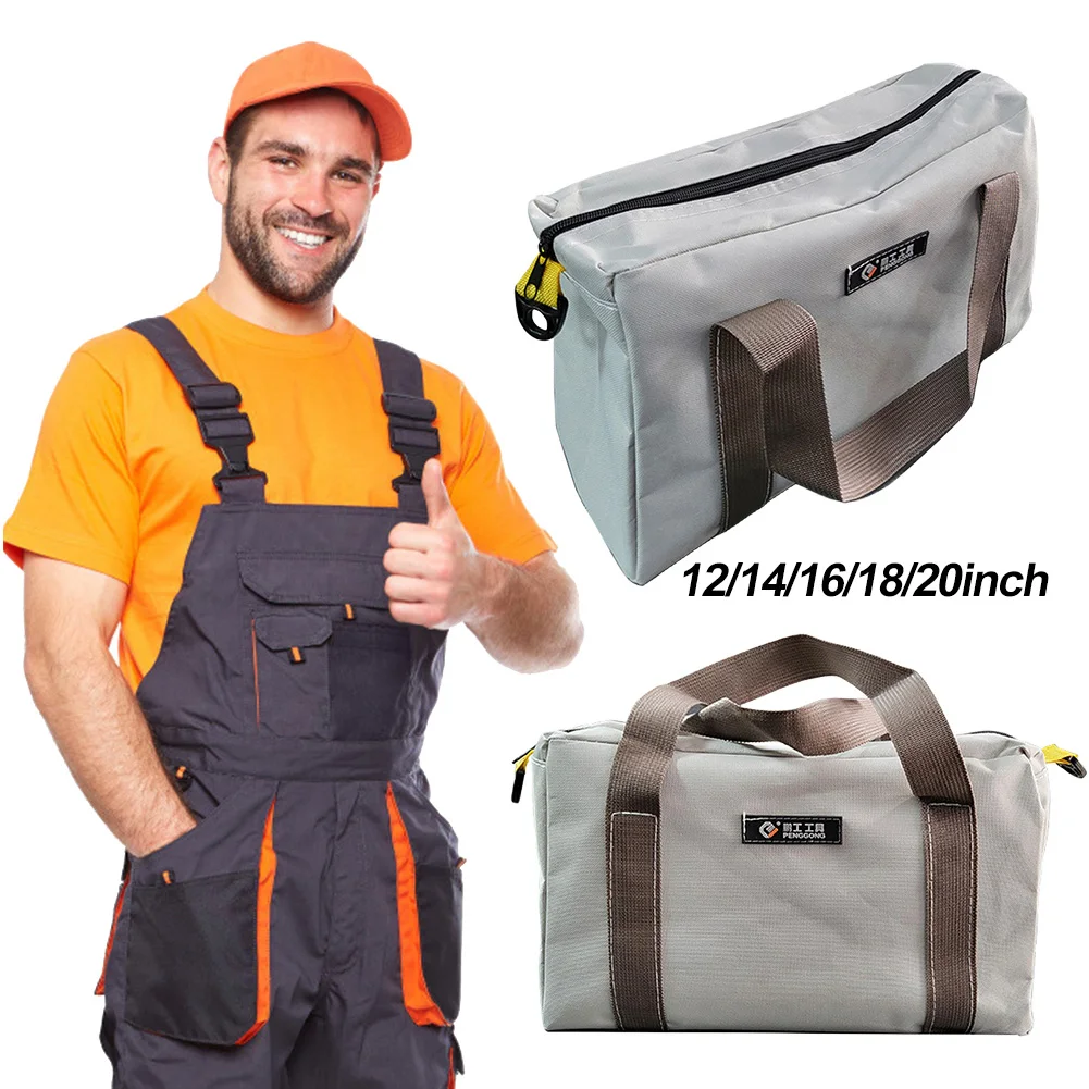 12/14/16/18/20inch Hardware Tools Tote Bag Oxford Cloth Tool Organizer Bag Waterproof Repair Tool Storage Bag for Tools Storage