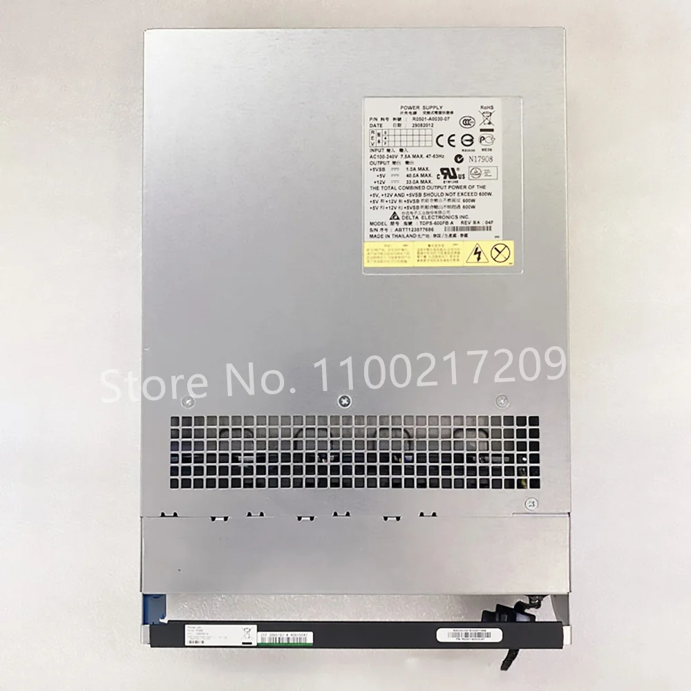 3285197-A For HDS HUS130 110 TDPS-600FB A R0501-A0030 3285197-A 600W Power Supply For Expansion Cabinet