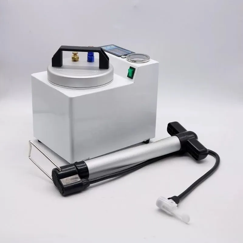 Dental Lab Automatic Polymerizer Portable Curing Pressure Pot Polymerizing Digital Display Adsorption Silicone Rubber Repair