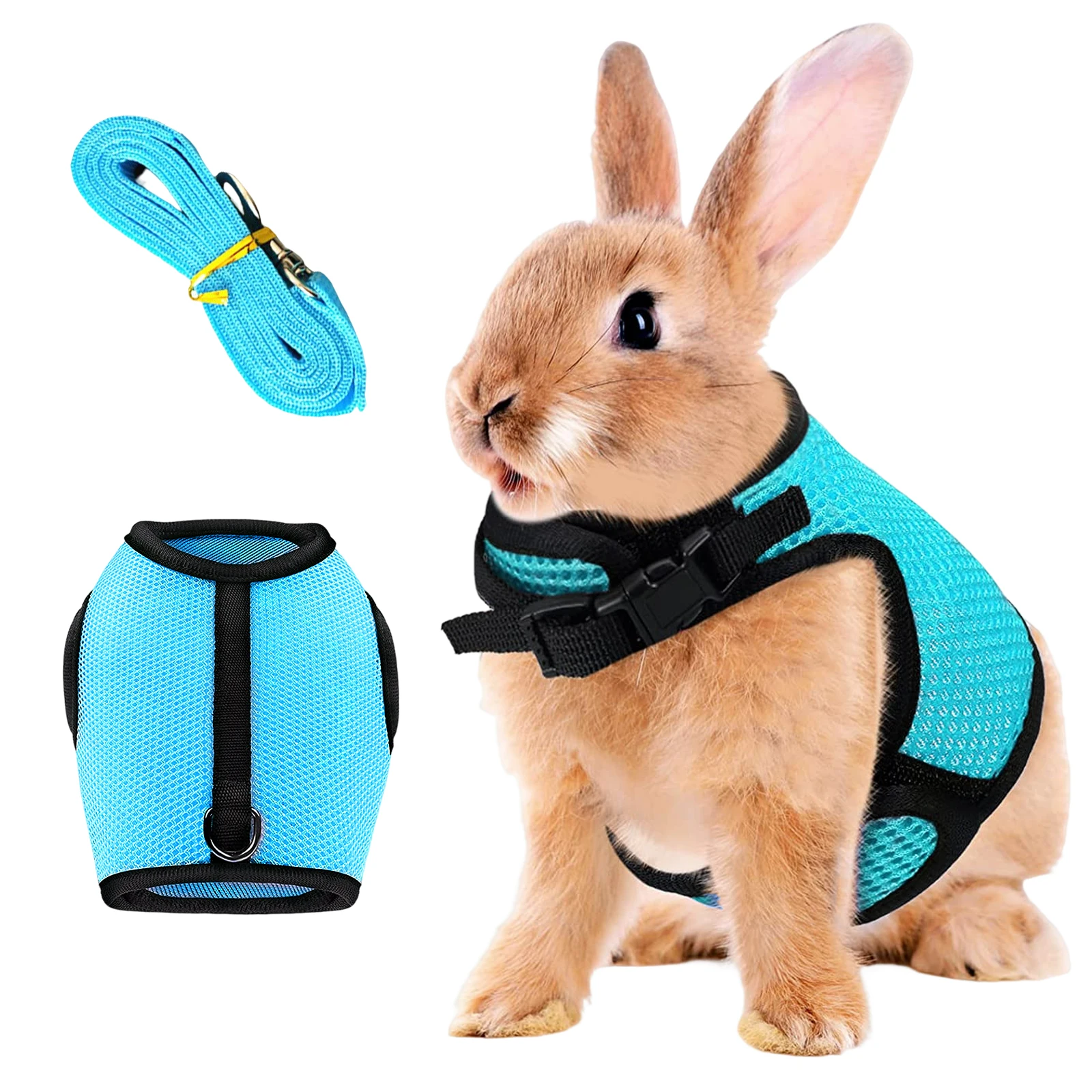 Rabbit Leash Harness Strap Hamster Vest Convenience Buckle Design