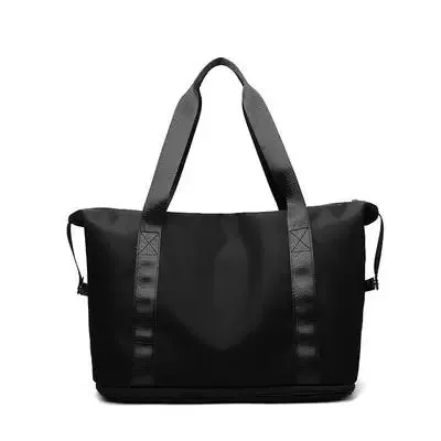 Lightweight Large Capacity Travel Bag Women's Handheld Luggage Suitcase Cover Short Business Trip Bag Portable Foldable