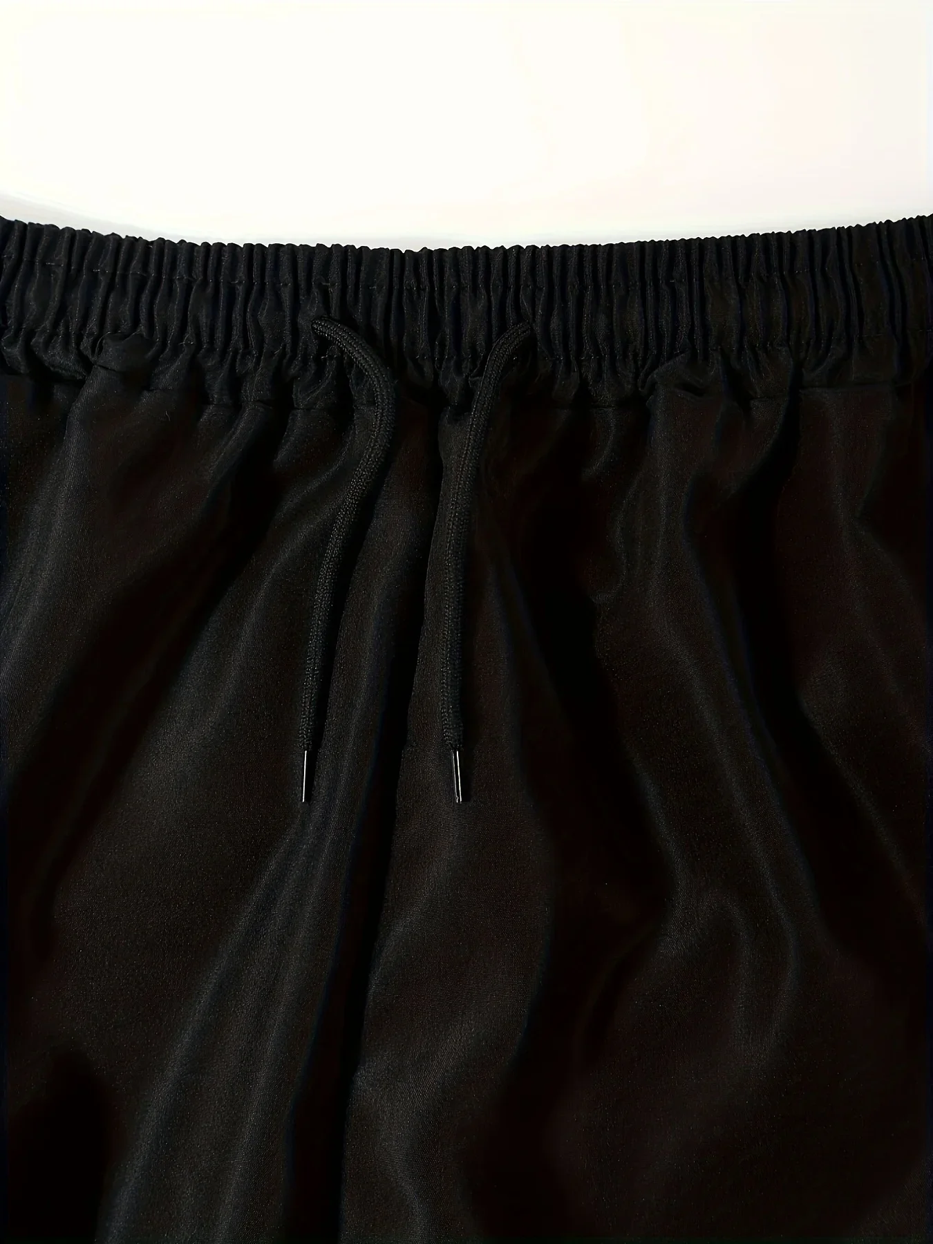 Pantaloni cargo retrò americani da uomo Pantaloni larghi affusolati Pantaloni casual neri leggeri per la primavera estate autunno streetwear