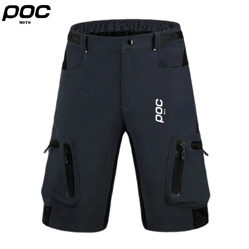 2022 Cycling Moto POC Team Defend MTB Short Pants Ride Mountain Bike Shorts Motocross Bmx XC Pant Bicycle Trousers Breathable