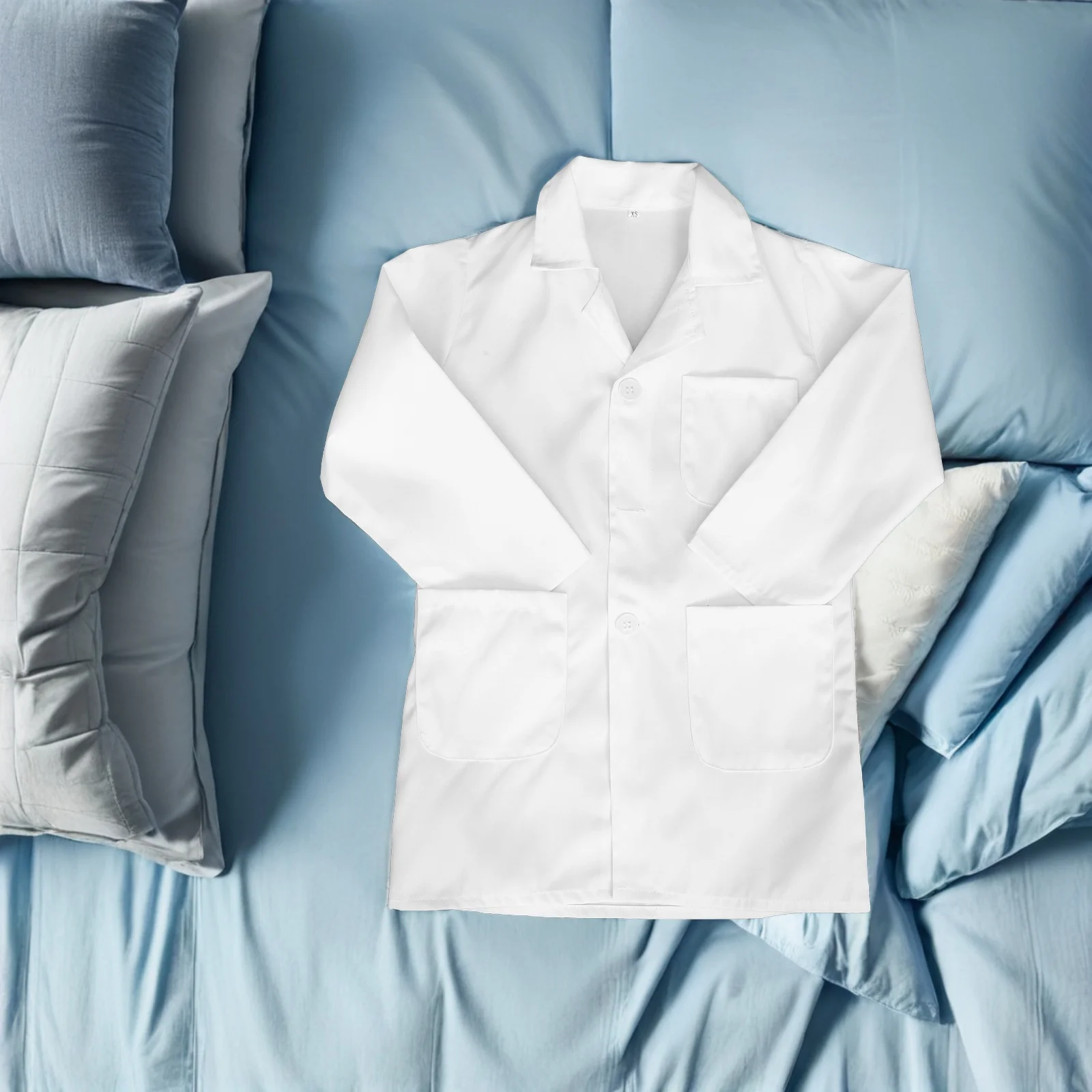 Fartuch laboratoryjny, fartuch naukowy, odzież ochronna do zajęć chemicznych w szkole, odzież edukacyjna