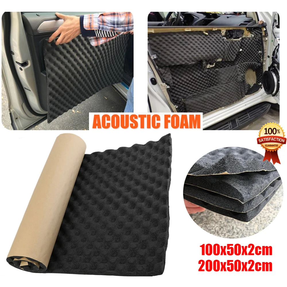 Noise Insulation Foam For Auto Sound Deadening Car Soundproof Cotton Acoustic Heat Accessories