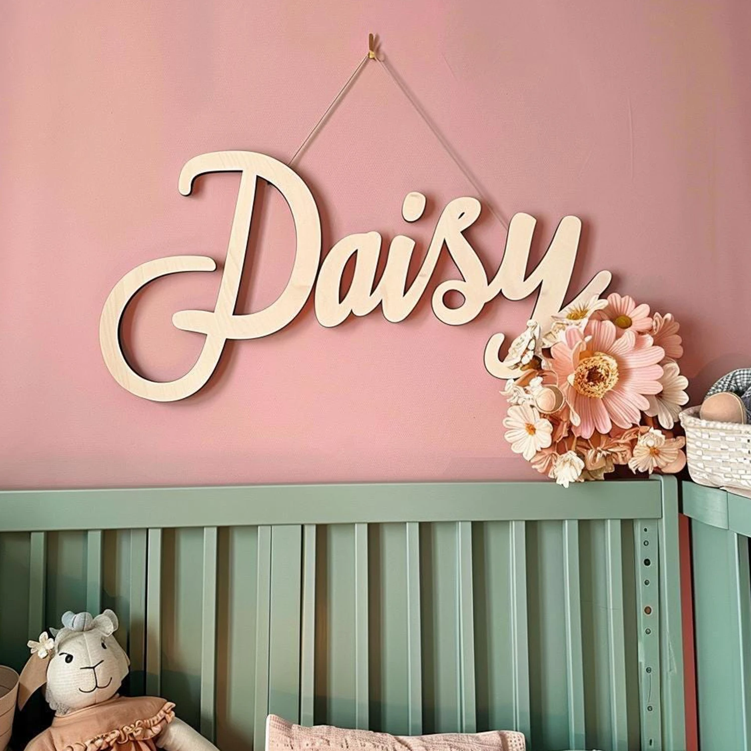 1pc Customized personalized name tag, Customizable letters or names, Perfect Gift For Home Decor view 2