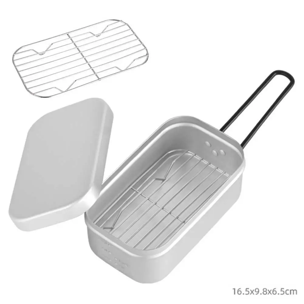 Fire-Maple Frost Lunch Box Lightweight Foldable Camping  Box Aluminium With Steaming Rack Heatable Picnic Cookware
