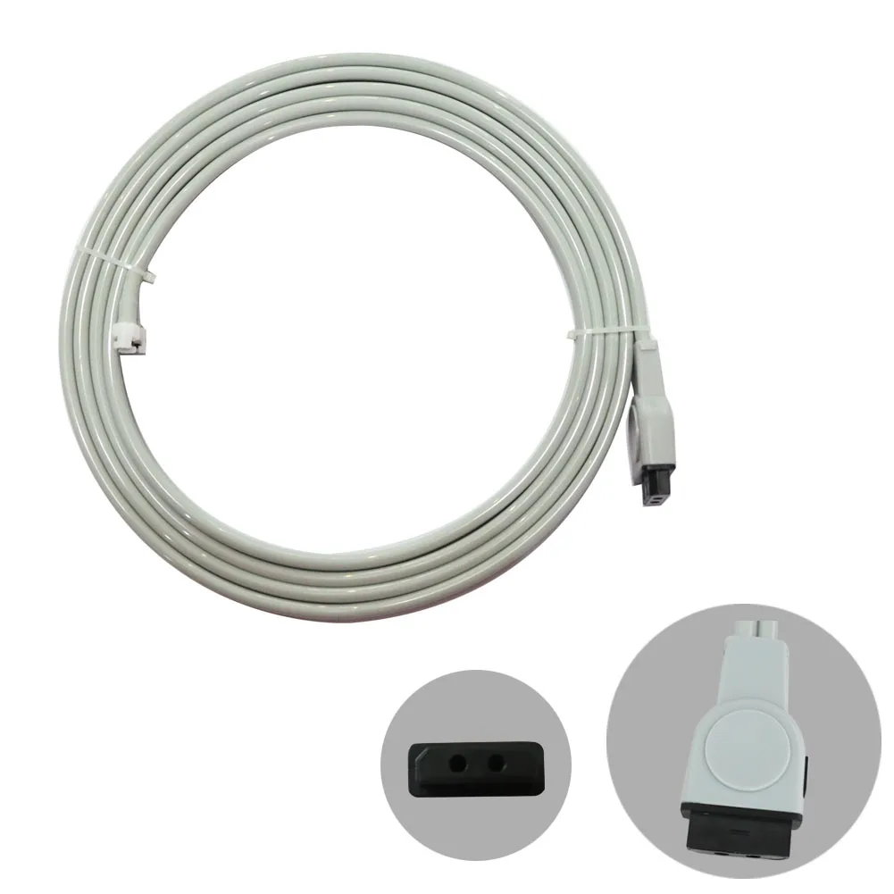 Compatible with GE-Marquette  Blood Pressure Cuff Interconnect Hose for Adult ,Dual Tube,L=3m.