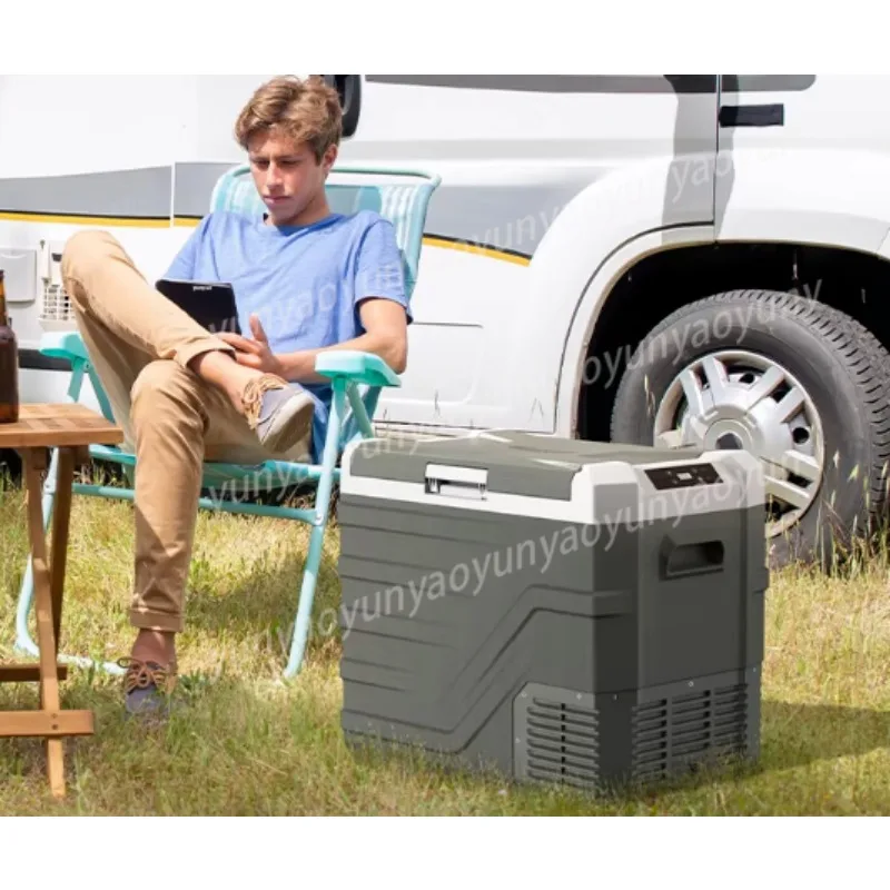 Car Refrigerator Compressor, Refrigerated Truck Household Dual-purpose 12 Volt 24 Volt Small Freezer