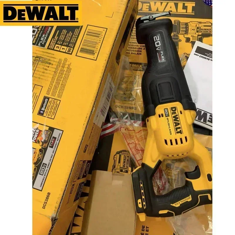 DEWALT DCS386 20V MAX Reciprocating Saw Advantage Brushless Motor Speed Adjustable Cordless Saber Saw Machine DCS386B