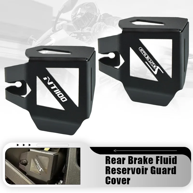 

Rear Brake Fluid Reservoir Cover Guard For Honda NT1100 / DCT 2022 2023 Oil Cup Protector NT 1100 2024 2025 2026 GB350S 2027