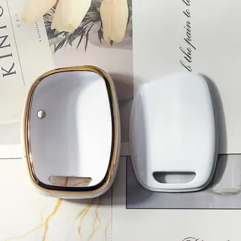 KEYYOU 新款單鍵雷諾Twingo Clio Kangoo Master Symbol保護鑰匙圈TPU汽車鑰匙套外殼配件 10 最佳銷售 雷諾Kangoo MK1 - №6