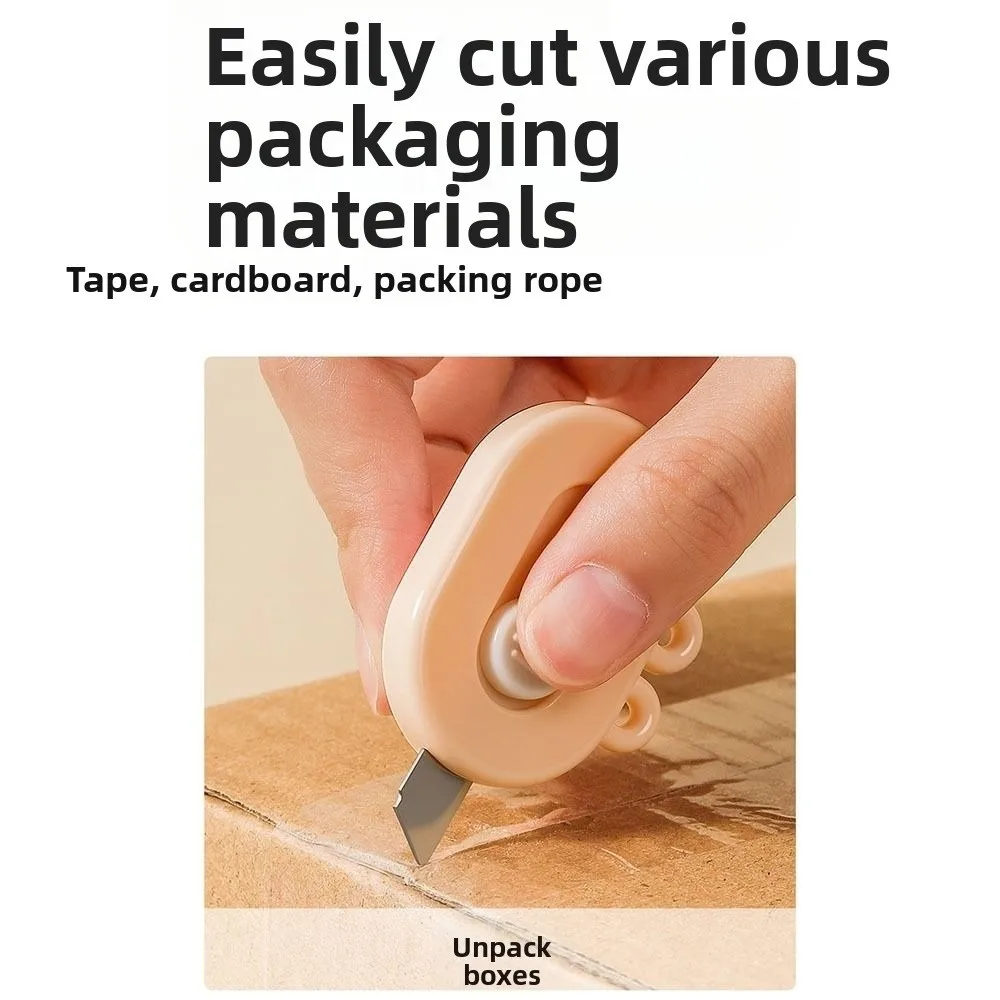 الكرتون قابل للسحب فائدة القاطع البسيطة متعددة الوظائف فتاحة الصناديق الة قطع الورق اللوازم المكتبية المدرسية