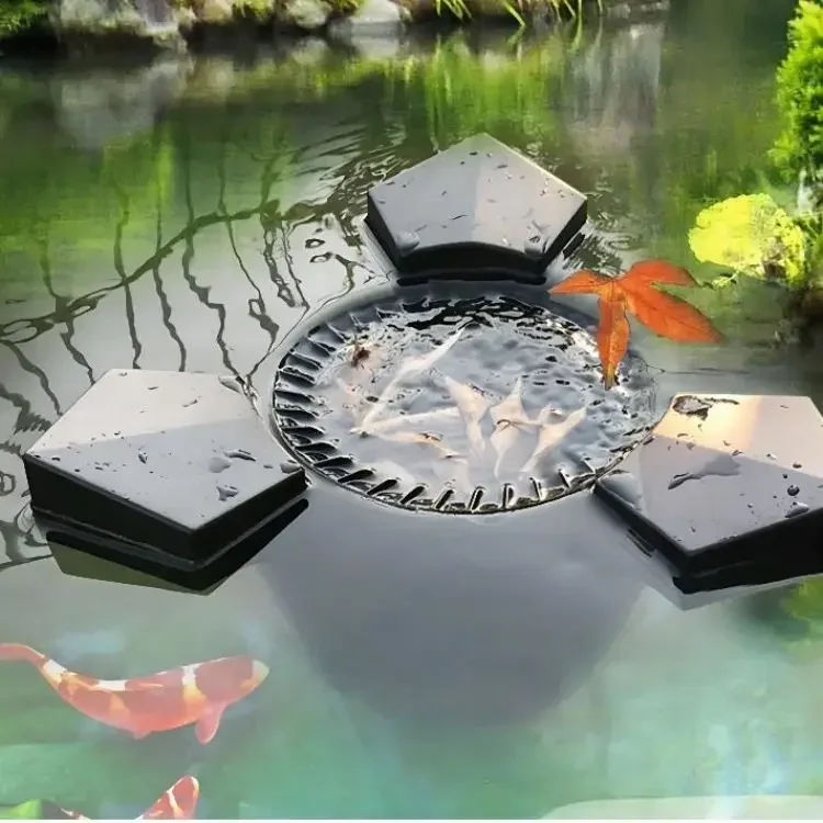 Pond Skimmer Koi Fish Pond Cleaning Equipment Tree Leafs Collector