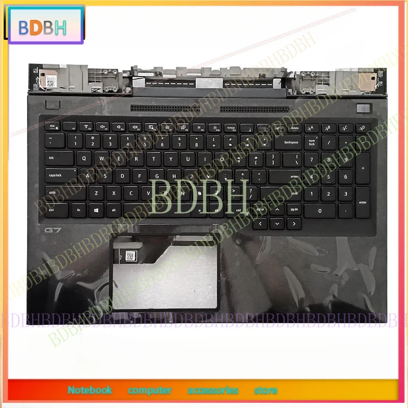 For Inspiron G7 17 7700 Gaming Laptop Original New US Keyboard Laptop Palmrest Upper Top Case Backlight Replacement Keyboard
