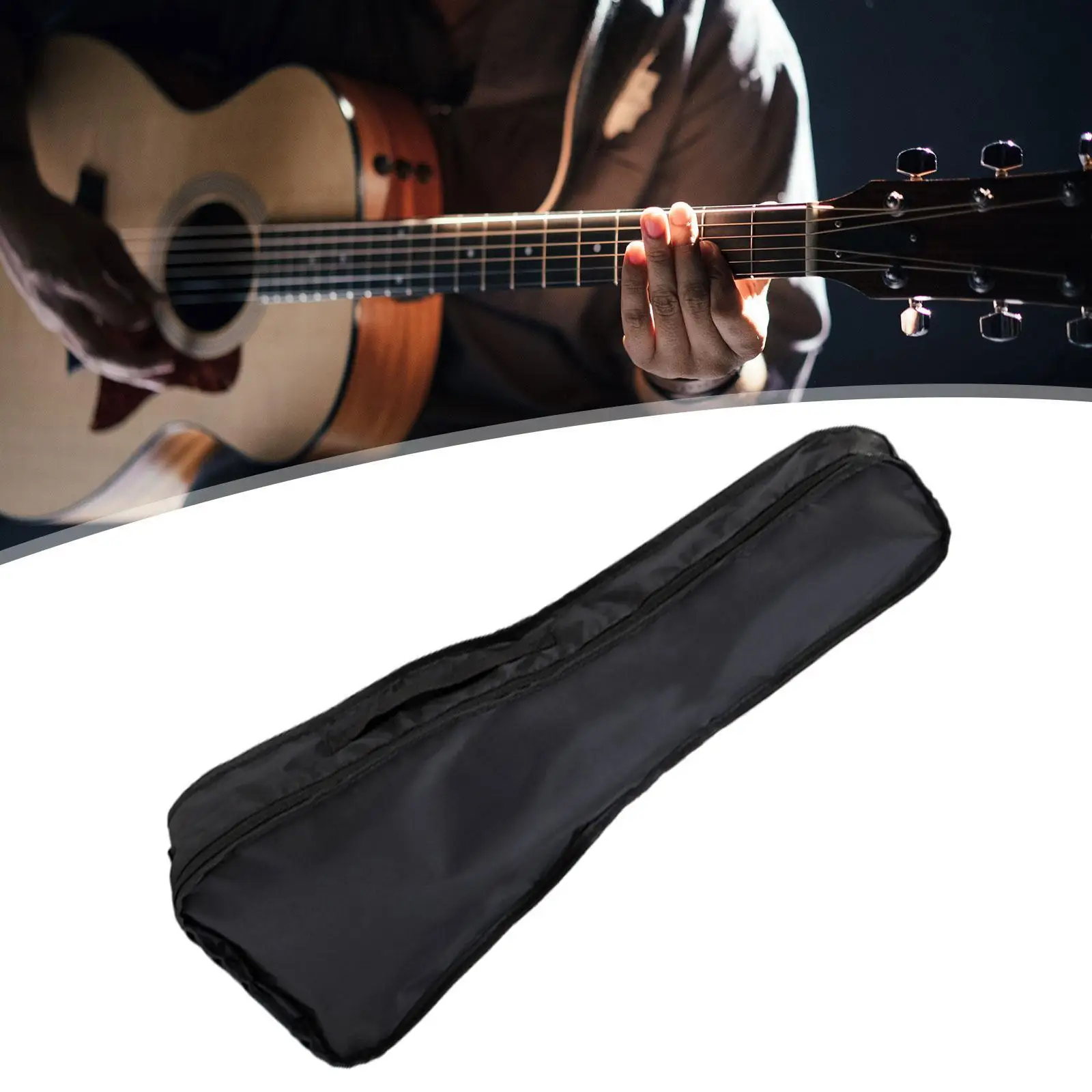 Ukulele Case Lightweight Waterproof Oxford Cloth Gig Bag with Shoulder Strap for Safe Instrument Transport