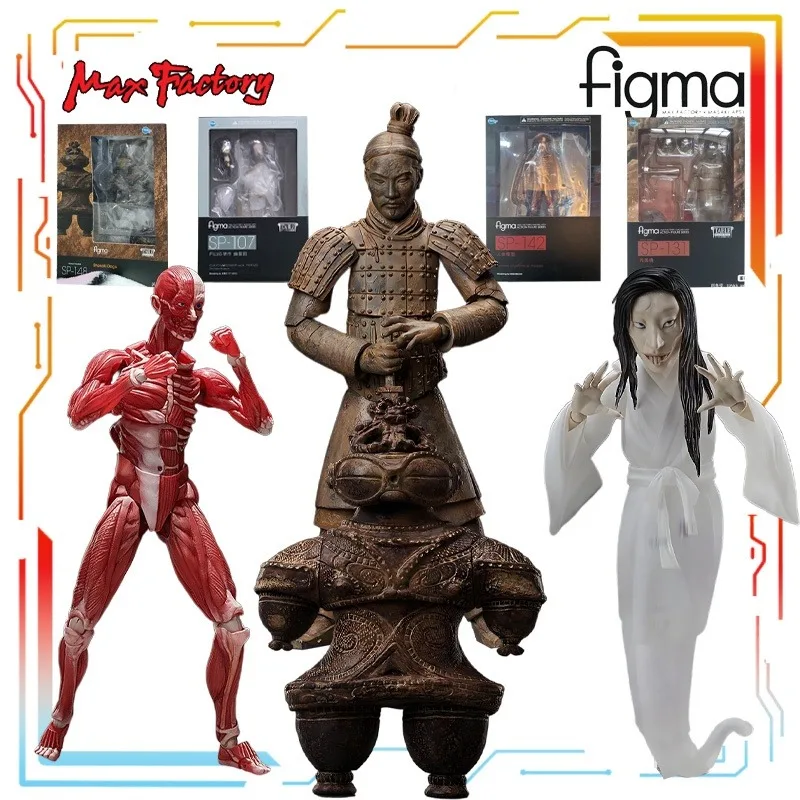 

Brand New Spot Goods MAX Original Desktop Art Museum Series Terra Cotta Warriors Action Figure Model Toys Model Gifts for Boys