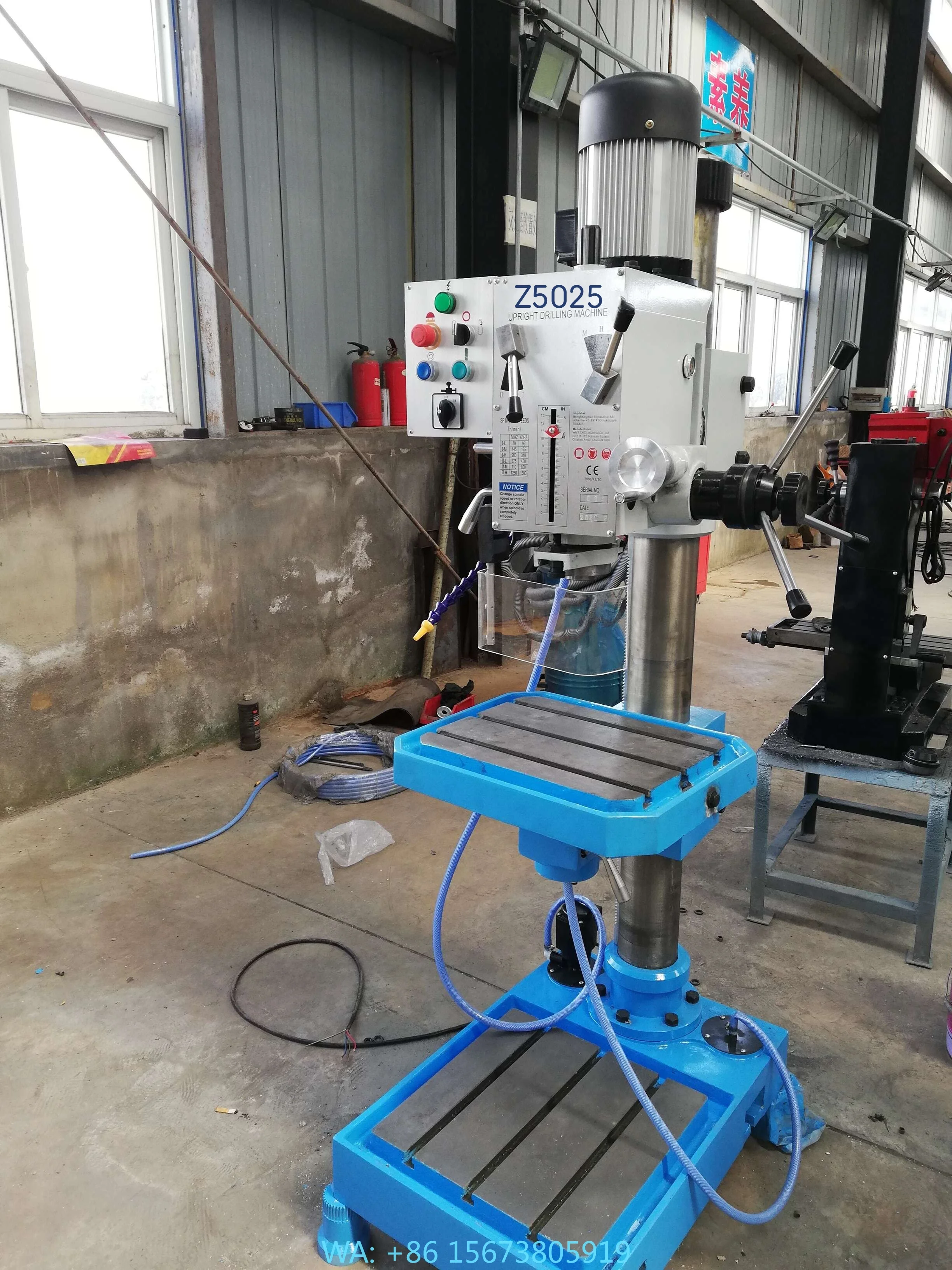 Z5045 Column Drilling Machine Home Use High-Accuracy 45mm Max Drilling Diameter 220V/380V PLC & Bearing Core Components