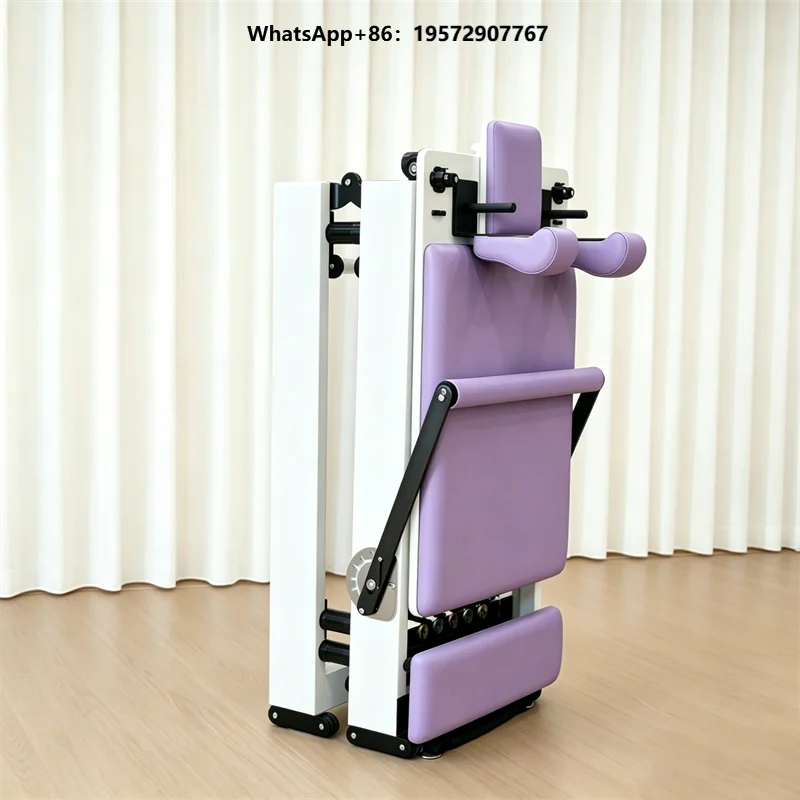 Wood Foldable Pilates Reformer Machine Factory Wholesale Professional Core Bed