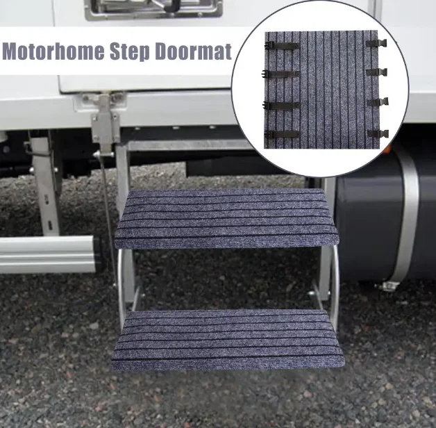 

1PC Motorhome Step Doormat Rv Step Stair Carpet Heavy Duty Non-Slip Replacement For Outdoor Travel Camping Motorhome Accessories