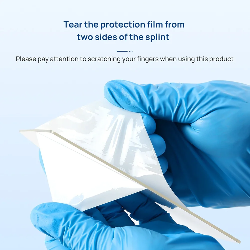 JUMTOP Dental Vacuum Forming Sheet Square Splint Retainer Slice Soft Hard 1.0/1.5/2.0mm Thermoforming Material - view 4