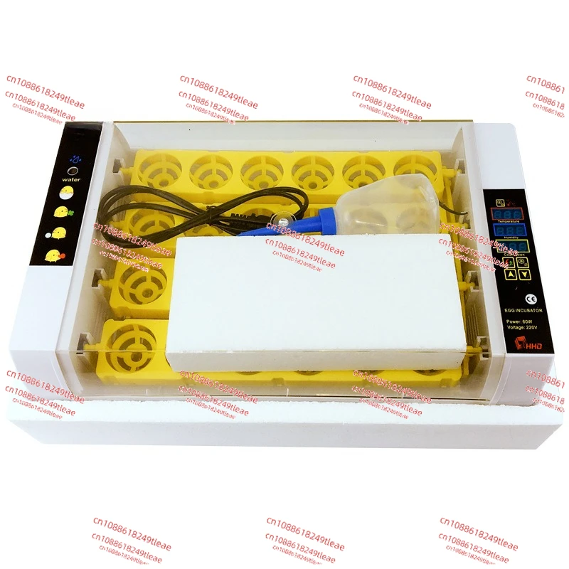 

Best Selling Egg Hatcher Automatic Poultry Incubator 24 pieces Fully automatic temperature control automatic egg turning