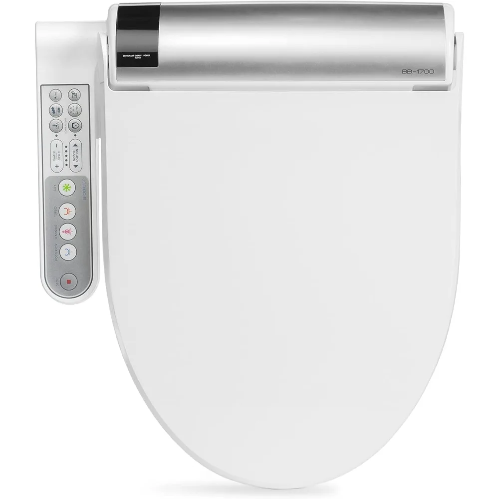 Round White Bliss BB-1700 Bidet Toilet Seat