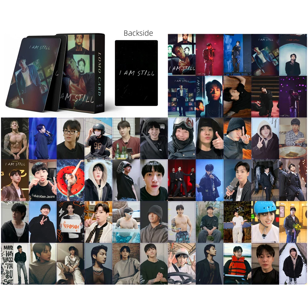 55Pcs/Box Kpop I AM STILL Solo Photocards Lomo Cards Photo Card for Fans Collection