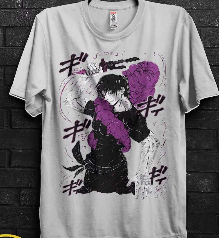 Toji Fushiguro Anime Shirt Gift,Megumi Fushiguro Tshirt,Nobara Kugisaki