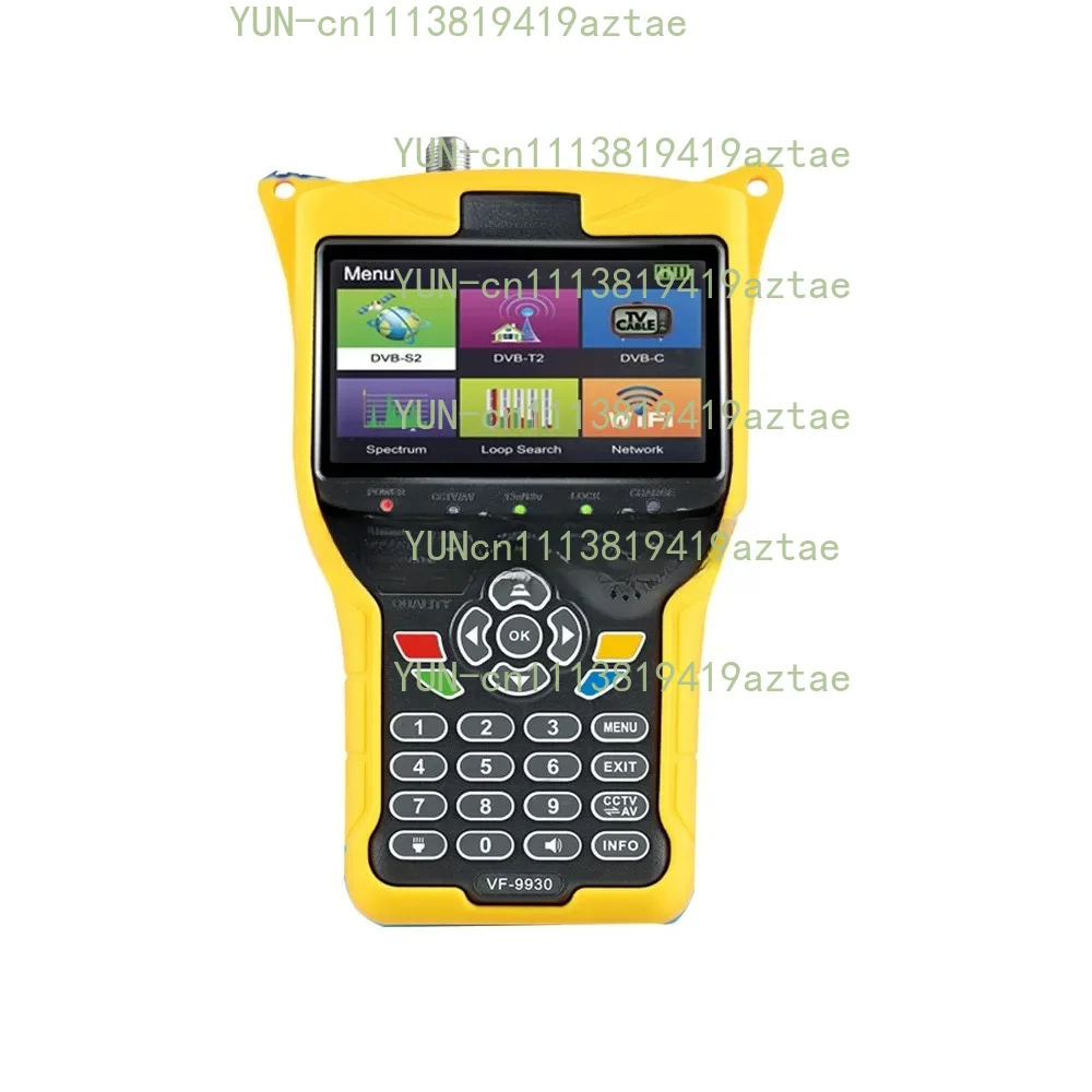 VF‑9930 Pro DVB‑S2/T2 Satellite Finder Portable Star Searcher for Antenna Signal Adjustment