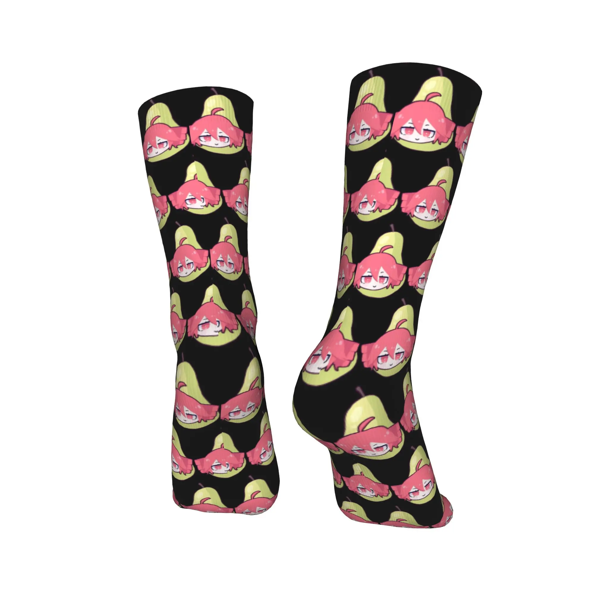 ถุงเท้าลายกราฟิก Pearto Kasane Teto นักร้องเสมือนจริงยอดนิยม ถุงเท้าแบบมีสไตล์ ถุงเท้ากันลื่นสำหรับฤดูใบไม้ร่วง ถุงเท้าผู้ชายสำหรับปีนเขา ถุงเท้านุ่มอุ่น