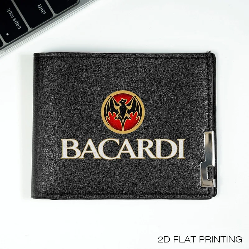 МУЖСКИЙ Тонкий кошелек с логотипом BACARDI, искусственная кожа, стиль БИЗНЕСА, ДЕНЬ ИСПОЛЬЗОВАНИЕ, ЛЕГКИЙ, СВЕТЛИЧНЫЙ ДИЗАЙН, МОДНЫЙ АКСЕССУАР