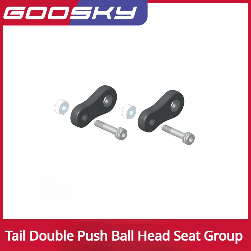 GOOSKY RS7 RC Model Helicopter Spare Parts Tail Double Push Ball Head Seat Group