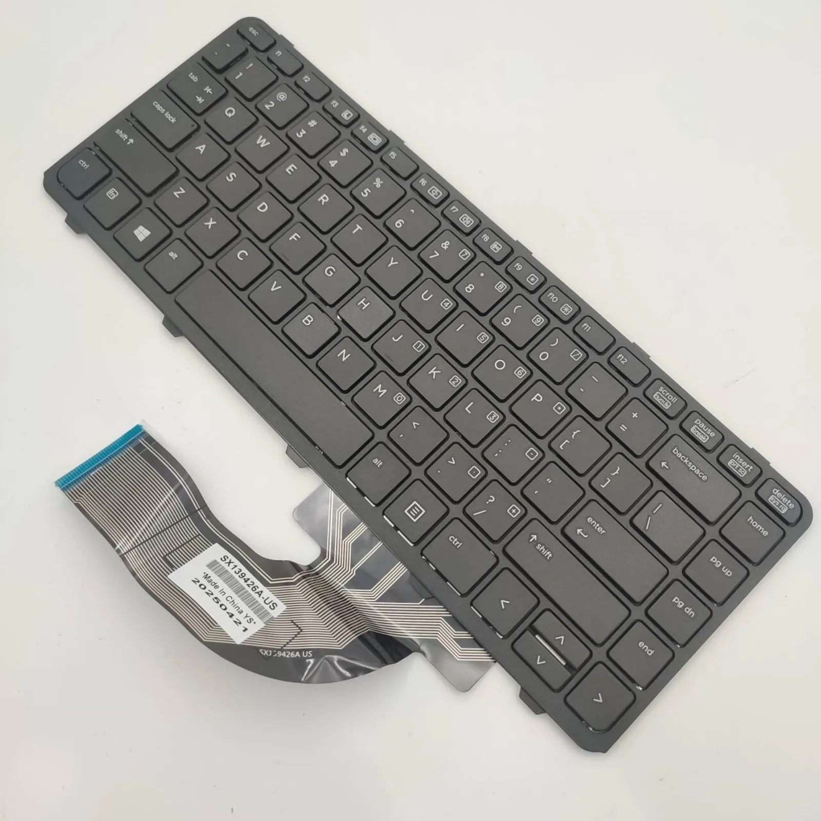 Teclado para portátil HP ProBook 440 G2 445 G2 440 G1 440 G0 445 G1 430 G2 con diseño estadounidense