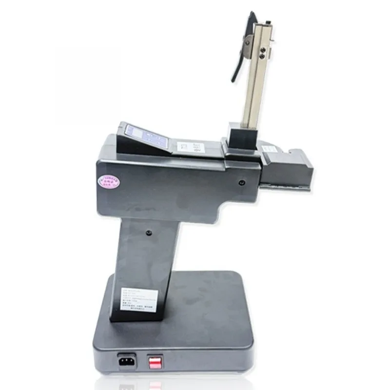733 Fully Electric Tying Machine Supermarket Fruit and Vegetable Plastic Bag Tyer  Roll Bag Packaging Tying Machine