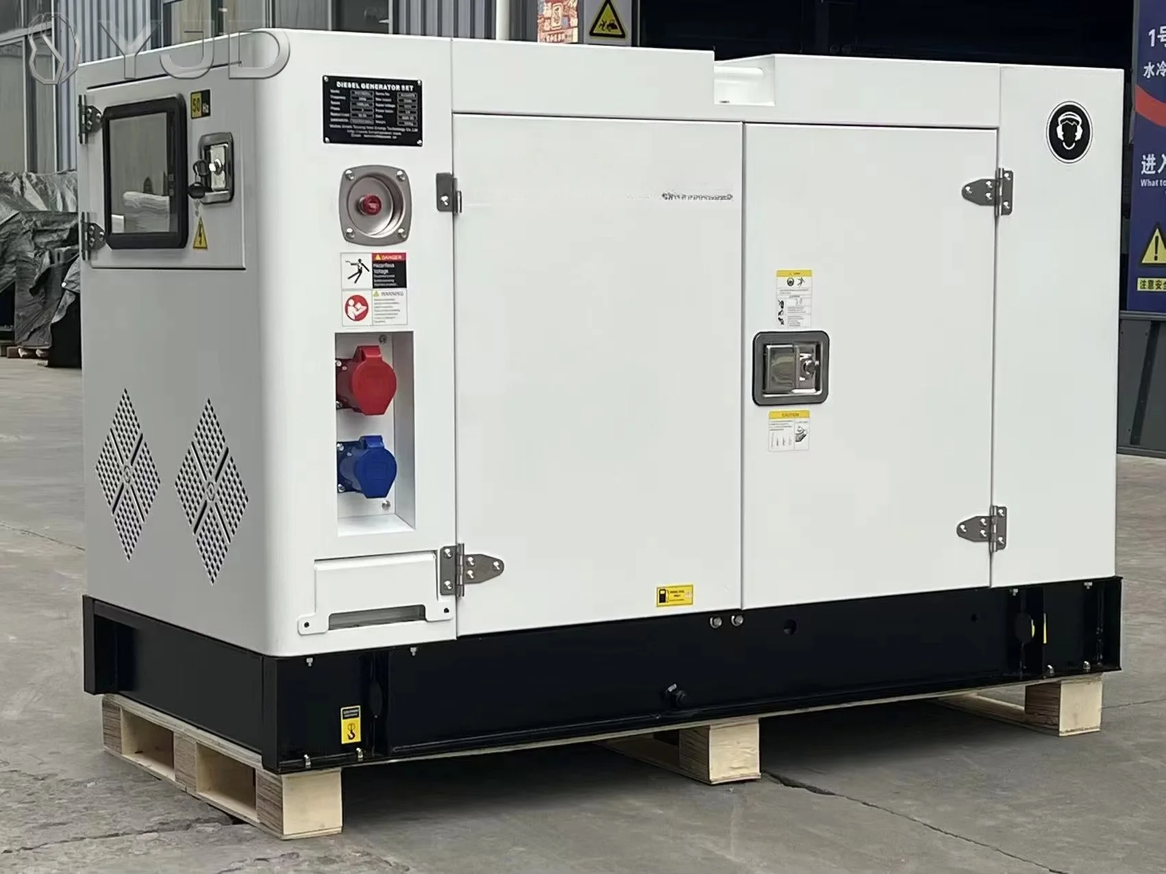 Silent Open Type 20kVA 25kVA 30kVA 20kW Electric Diesel Generators Electrical Power Plant for Home Use