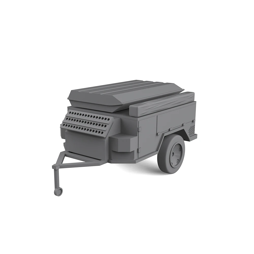 

Yao's Studio LYT029 1/87 1/76 1/72 1/64 1/220 1/160 1/144 1/120 1/100 HO Camping Trailer For Model Railroads Display Type-2