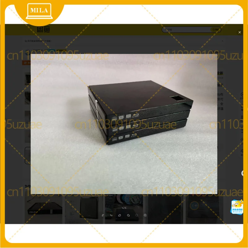 Used For Asus SBC-06D2 USB External 6X Blu-ray Optical Drive, Black Piano Paint Compatible With Windows Mac Plug And Play
