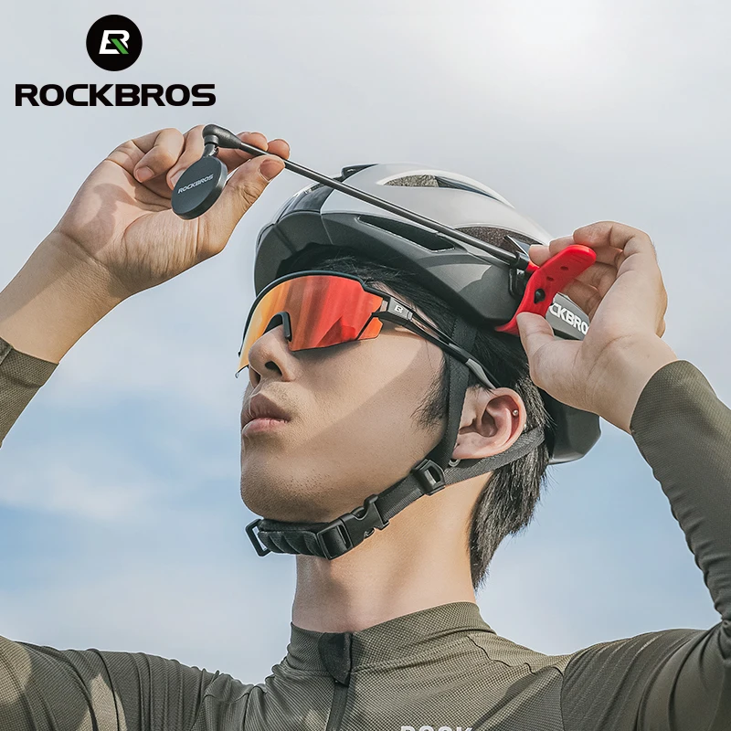 adjusting bike helmet morror Take A Look Cycling Mirror it stays put even at higher speeds (up to 60 mph) and weighs only 50g How to Install | Clearview