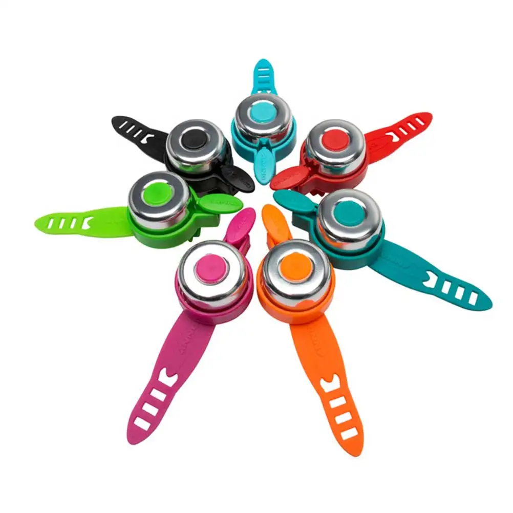 

2 Pcs Blue Car Bell Strap Girls Bicycle Accessories Tricycle Streamers Bike Kids Ribbons Road Cycling for Women