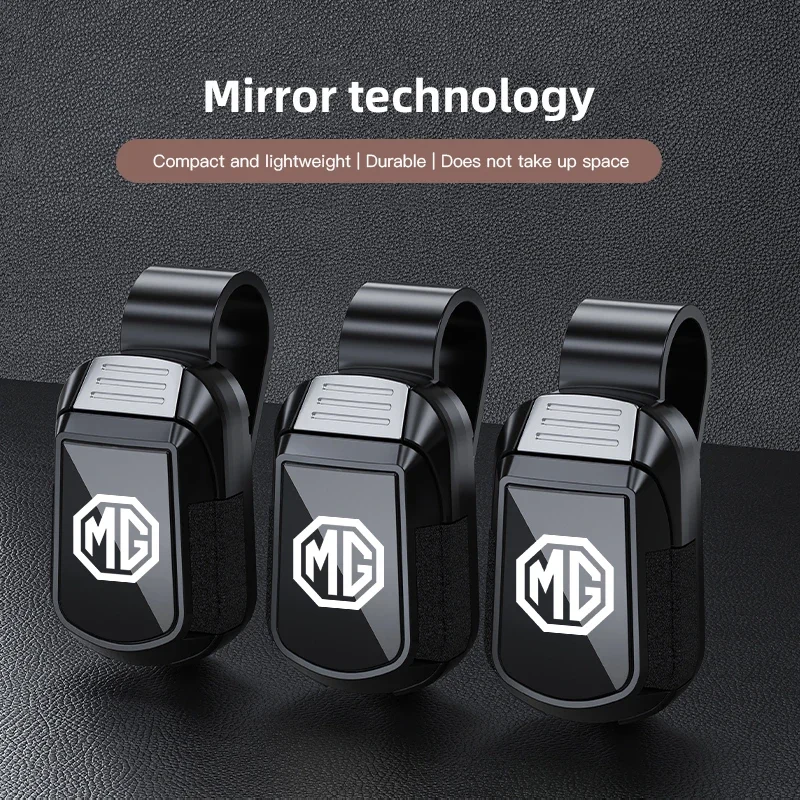 Car Sunglasses Holder Sun Visor Glasses Clip Storage Clamp For MG ZS HS MG4 EV Cyberster MG5 MG6 MG7 GT MG3 Accessories