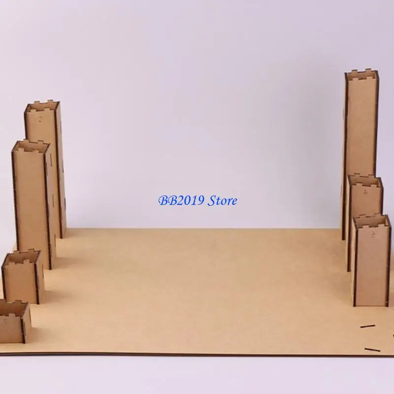 Q0KB No Tools Needed Marble Roller Coasters Construction for STEM Education