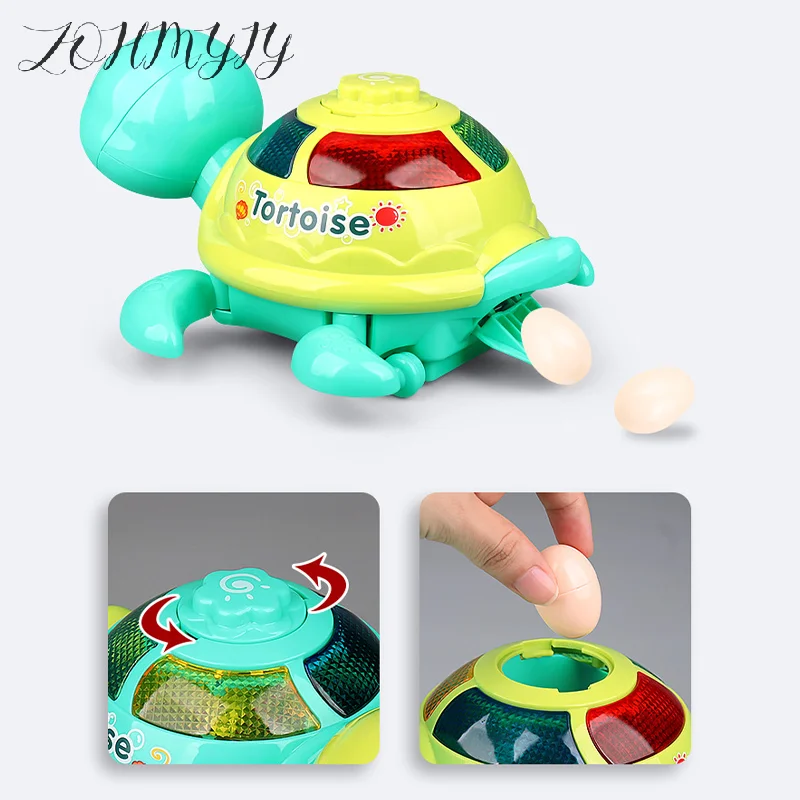 

Musical Turtle Toy, Egg-Laying Toy, Moving Tortoise Toy, Educational Cognitive Toys, Cartoon Turtle Toy