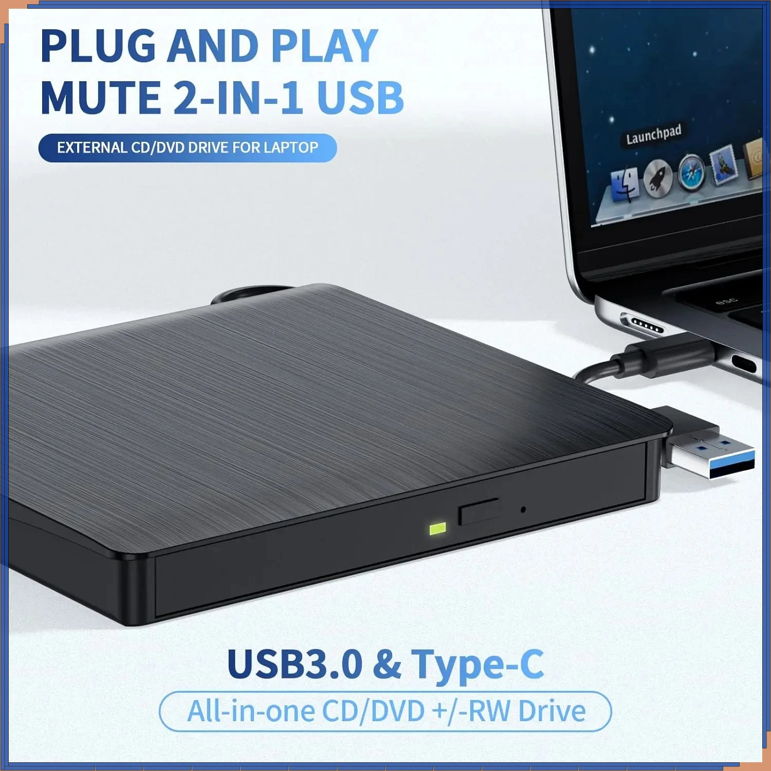 Usb 3.0 External Cd…
